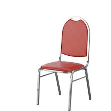 Ghế inox nhà hàng chân cố định, bọc nệm - GHN5 Ghế inox nhà hàng chân cố định, bọc nệm - GHN5