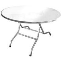 B6: Bàn tròn xếp inox : cạnh vuông, đường kính 1,2m , ống 32x0.8mm, mặt 0.8mm B6: Bàn tròn xếp inox : cạnh vuông, đường kính 1,2m , ống 32x0.8mm, mặt 0.8mm